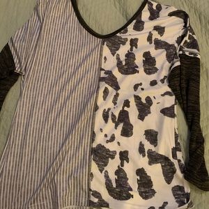 V neck top